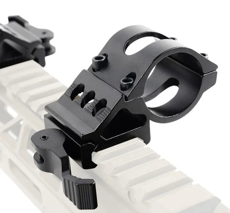 SHADE MOUNT Montaż latarki 30 mm QD Picatinny – szybki montaż