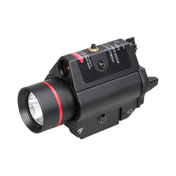 SHADE TACTICAL LASER kompaktowa latarka taktyczna 1000 Lm z czerwonym Laserem – pistolet