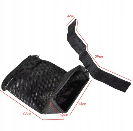 Łapacz do łusek AR15 / M4 – siatkowy worek na łuski, montaż na szynę