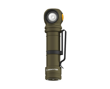 Armytek latarka Wizard C2 Pro Max Olive / Biały / 4000 lm / TIR 110°:150° / +nylonowy pokrowiec / Magnet USB