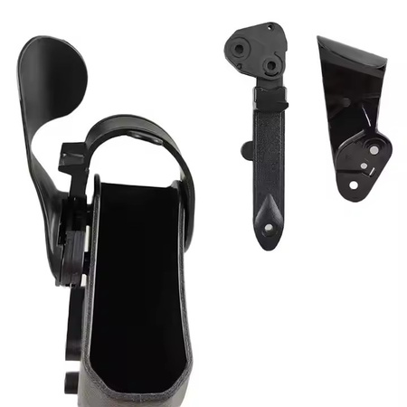 SHADE GEAR QUICK – przycisk bezpieczeństwa klamra blokująca do kabur  BLACK