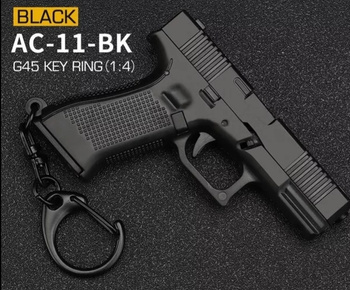 Breloczek do kluczy (real) GLOCK CZARNY