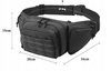 SHADE GEAR Nerka taktyczna z kaburą na pistolet BLACK – EDC i skryte przenoszenie
