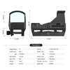 SPINA kolimator SKF-3 1X38 Solar Red Dot Sight Celownik