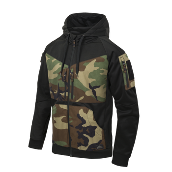 Helikon Tex Bluza ROGUE Hoodie (FullZip) - Czarny / US Woodland M