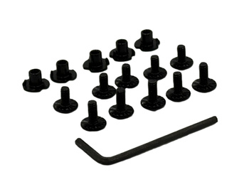 SHADE MOUNT Zestaw śrub do kabur i montaży – 5 kompletów śruba, śruby