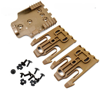 SHADE GEAR QUICK System QLS 2+1 COYOTE – 2 wtyki + 1 gniazdo