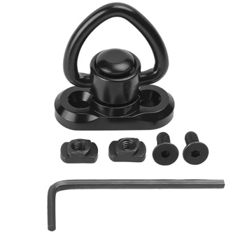 Montaż , uchwyt zawieszenia pasa nośnego  QD V na M-LOK