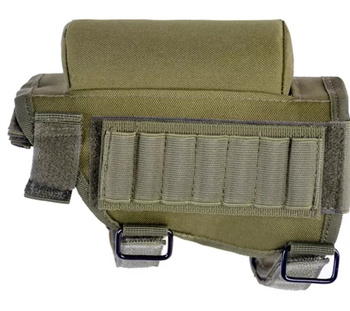 Podpórka policzkowa (baka) – ZIELONA, samodzielny panel (bez kolby)