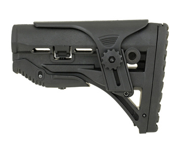 SHADE GRIP – Kolba regulowana z baką M4 / M16 / AR15 – BLACK