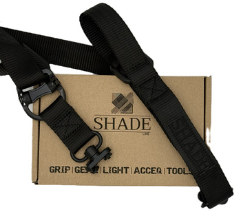SHADE GEAR Pas nośny taktyczny dwupunktowy QD – regulowany, 2xQD