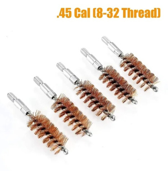 Szczoteczka do czyszczenia lufy .45 BRĄZ 5szt