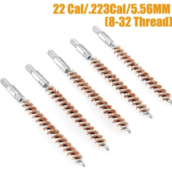 Szczoteczka do czyszczenia lufy 5,56 / .22 / 223 BRĄZ 5szt