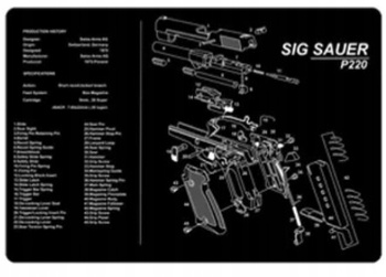 Mata do czyszczenia broni SIG SAUER P220
