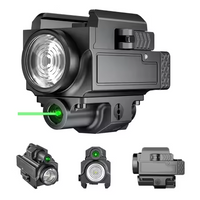 SHADE RECON GUN mini latarka 800 Lm GREEN LASER USB C – pistolet