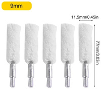 Szczoteczka do czyszczenia lufy 9mm BAWEŁNA 5szt