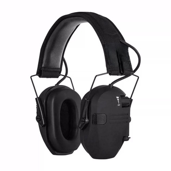 SHADE GEAR – Ochronniki słuchu aktywne BLACK (tactical slim)