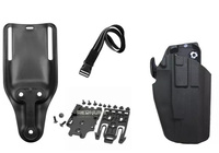 Kabura SLS pistolet, QLS long, pasek udo CZARNY uniwersalna