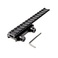 SHADE MOUNT Szyna montażowa Picatinny 145 mm z podwyższeniem – 21 mm, 14 slotów