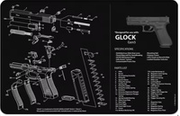 Mata do czyszczenia broni GLOCK Gen5 – serwisowa, gumowa, z nadrukiem