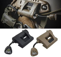 Latarka LED 3-trybowa na kask taktyczny – Outdoor & Nocne Polowanie BLACK